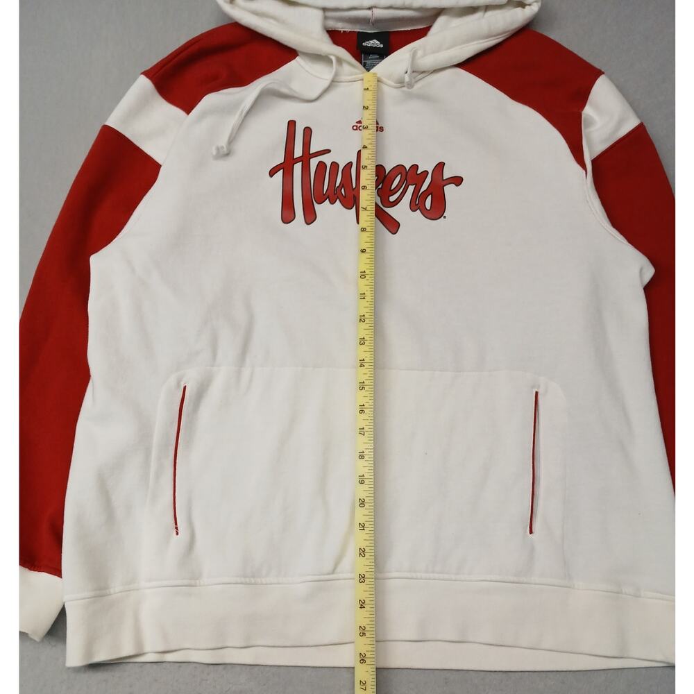 Adidas (XL) Nebraska Cornhuskers Multicolor Pullover Hoodie - Picture 2 of 13